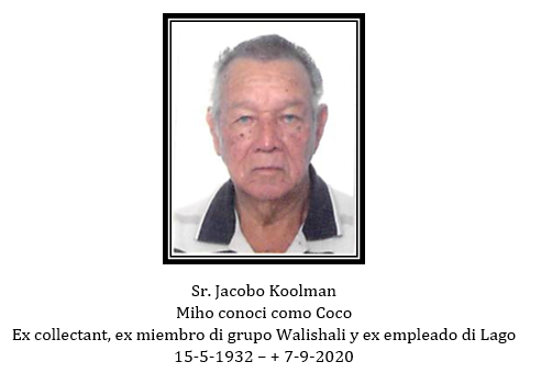 Anuncio Di Morto Jacobo Koolman