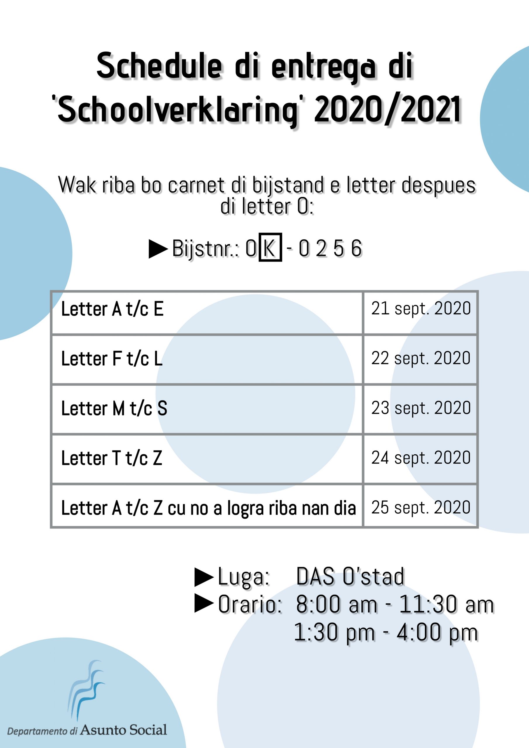 Schedule Di Entrega Scaled