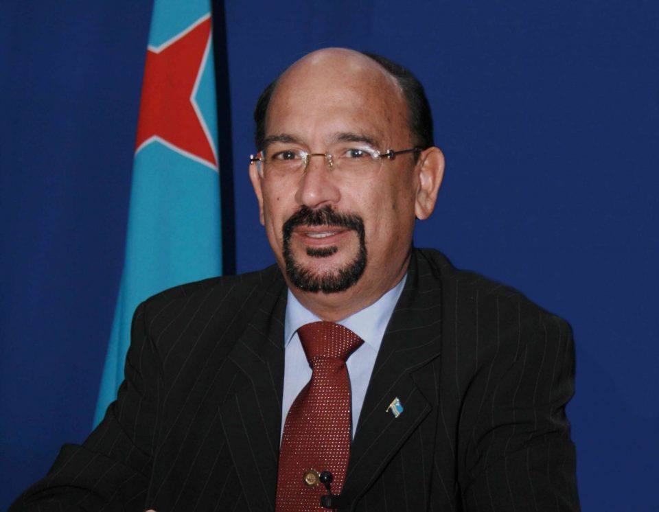 Ex Prome Minister Di Aruba Nelson Oduber