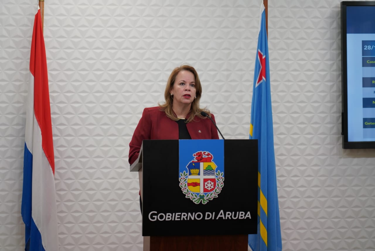 Prome Minister Evelyn Wever Croes