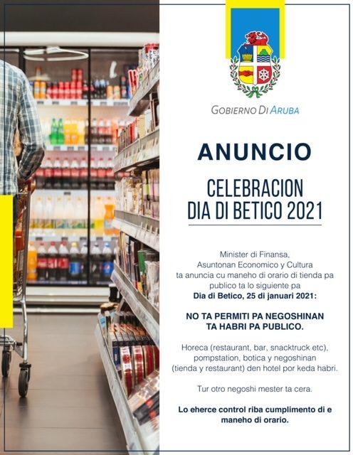 Anuncio 1 Dia Di Betico 2021