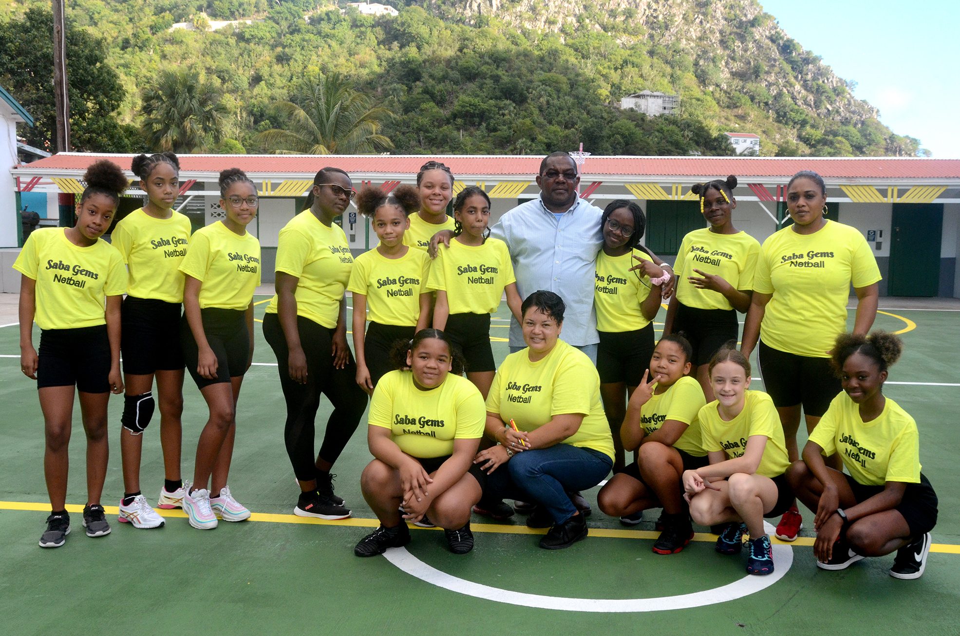 Netball Players At Juliana Sports Field