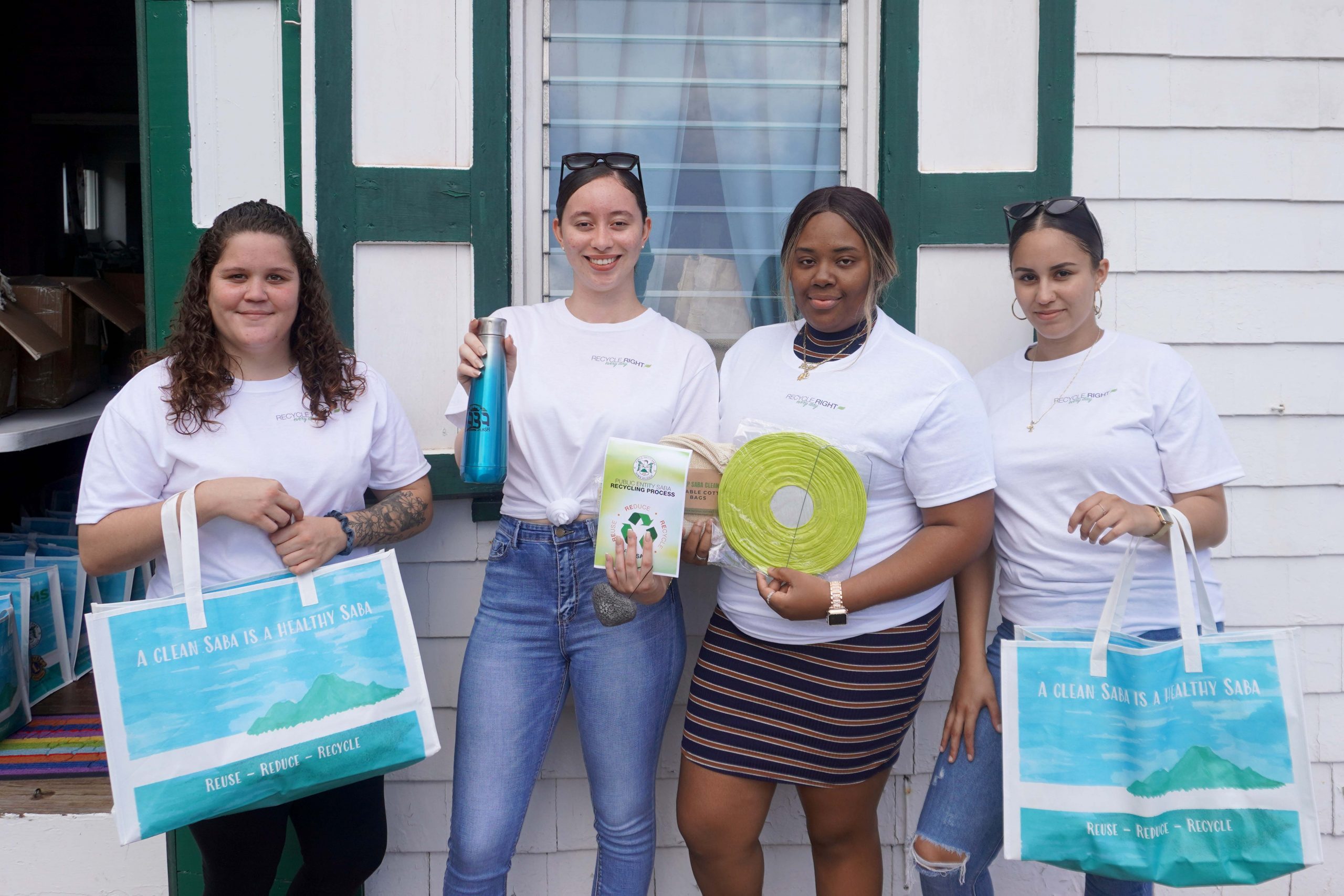 Recycling House To House Campaign Ladies Scaled