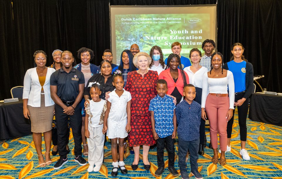 Participants And Princess Beatrix Youth Symposium