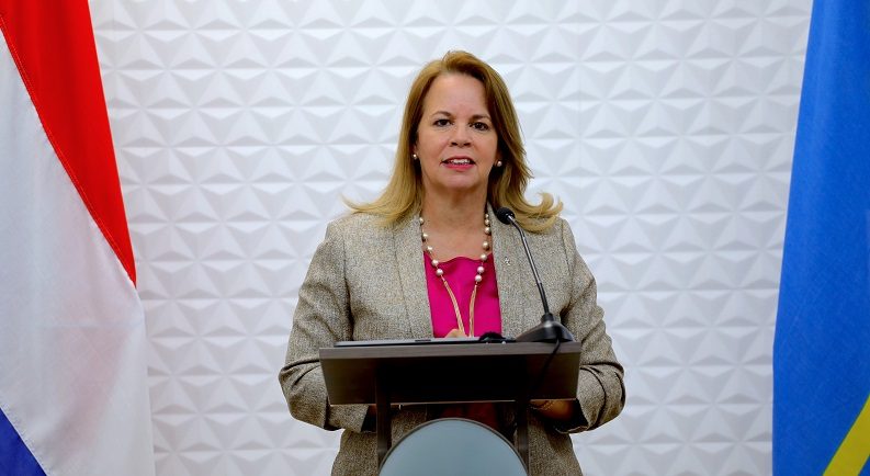 Prome Minister Evelyn Wever Croes...