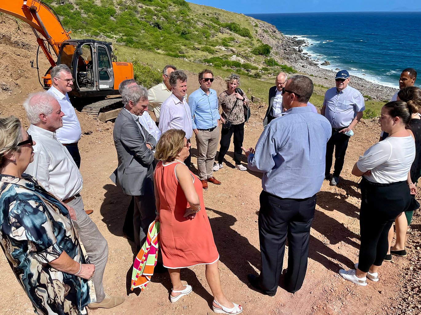 Senate Delegation At Location New Harbor Black Rocks