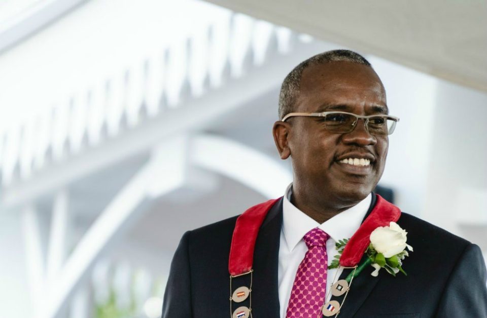 Gobernador Di Virgin Island Albert Bryan Cancels