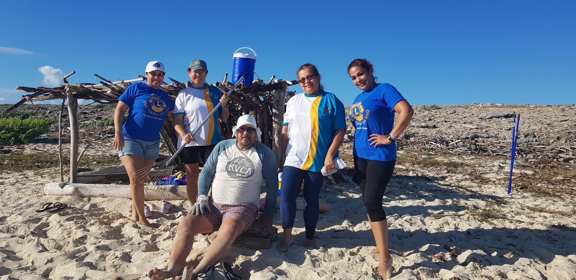 Beach Cleanup Lions 3