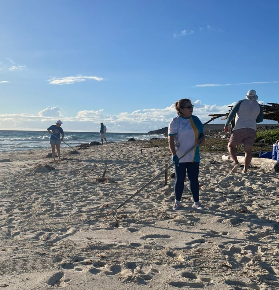 Beach Cleanup Lions 5