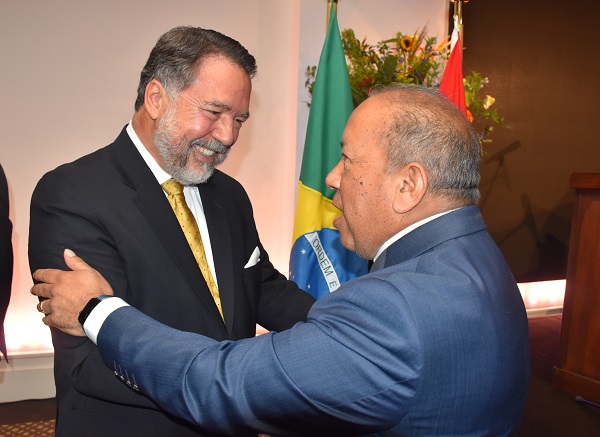 Minister Thijsen Na Celebracion Di Bicentenario Di Independencia Di Brazil