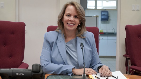 Prome Minister Evelyn Wever Croes.....