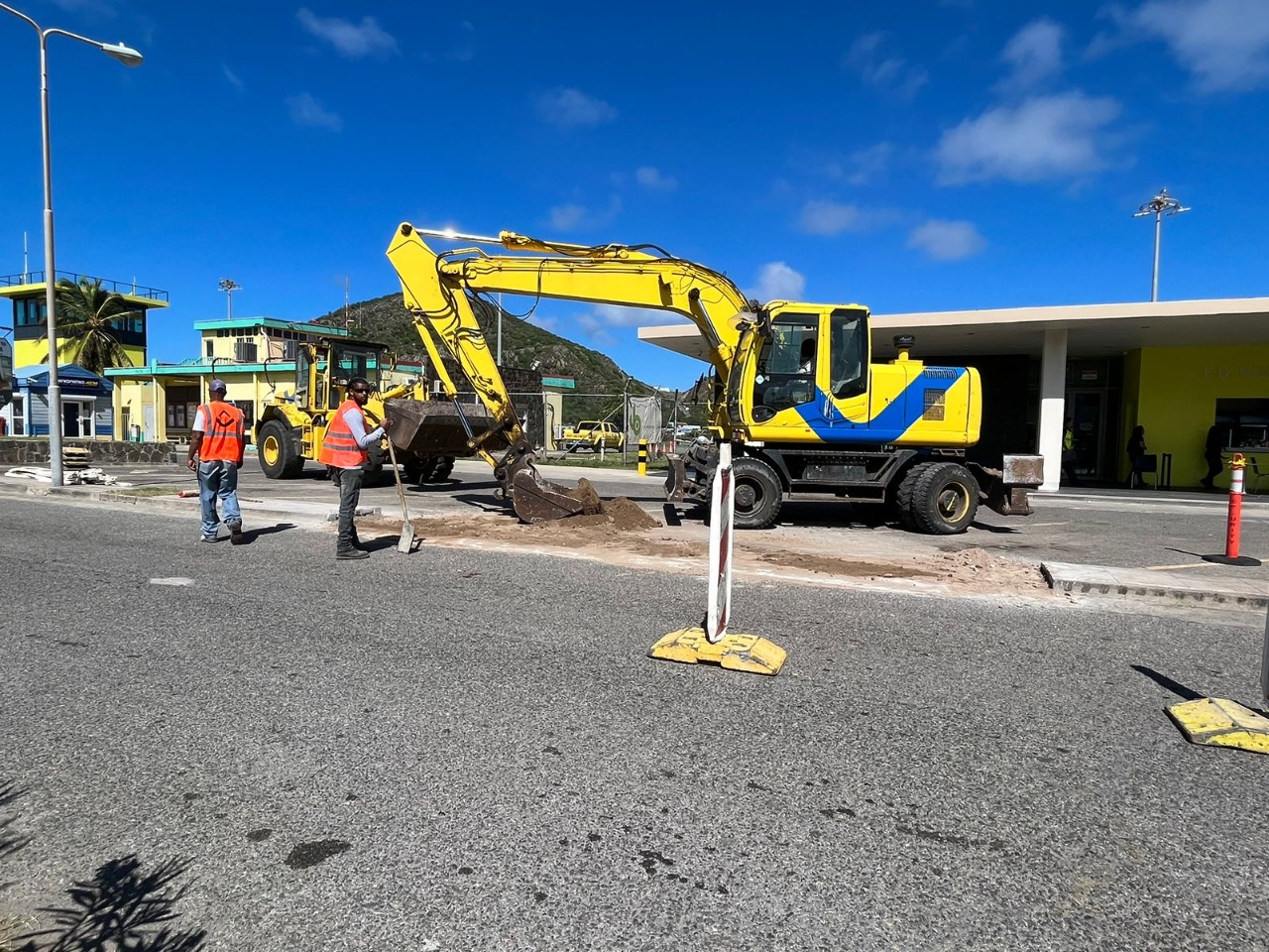 St. Eustatius A Habri E Prome Parti Di Proyecto Di Airport Boulevard 3