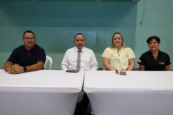 Minister Endy Croes A Hiba Palabra Na E Gran Apertura Di Aruba International Cup 2022 Rhythmic Gymnastics..6