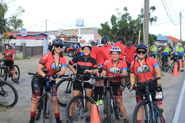 Minister Endy Croes A Participa Den E Cycling Awareness Ride.....1.