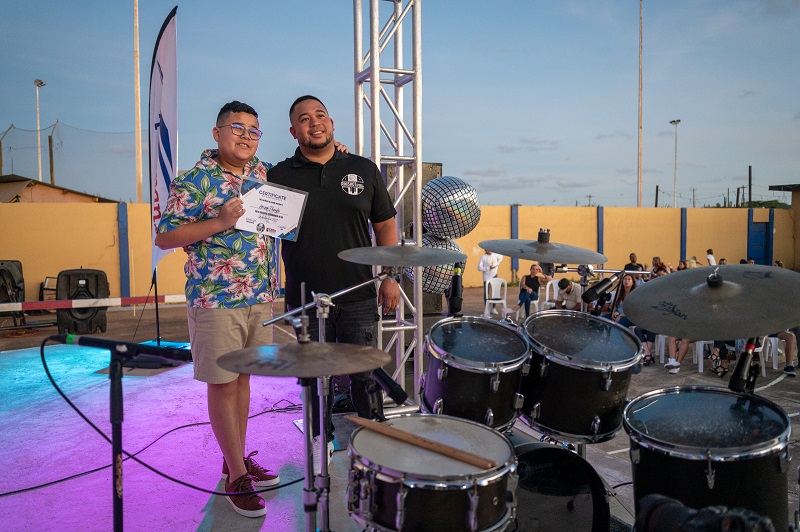 Aruba Bank A Aporta Na E Recital Anual Di Rimshot Drums Aruba 2022....2