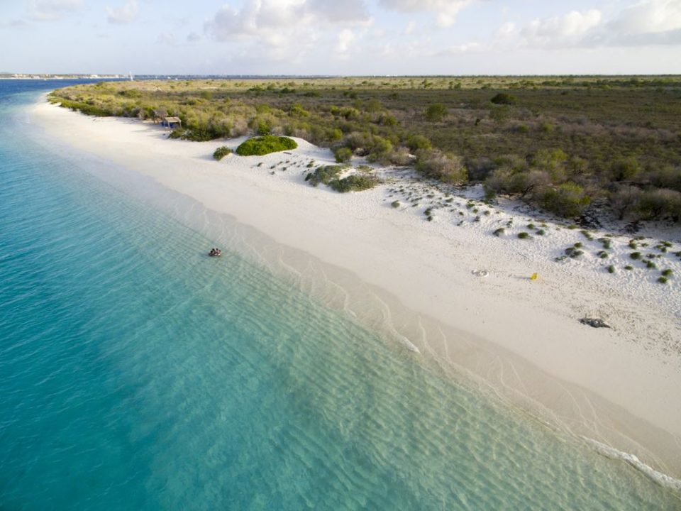 Dos Dama Turista A Dicidi Di Aparta Di Grupo Riba Klein Bonaire Y A Perde