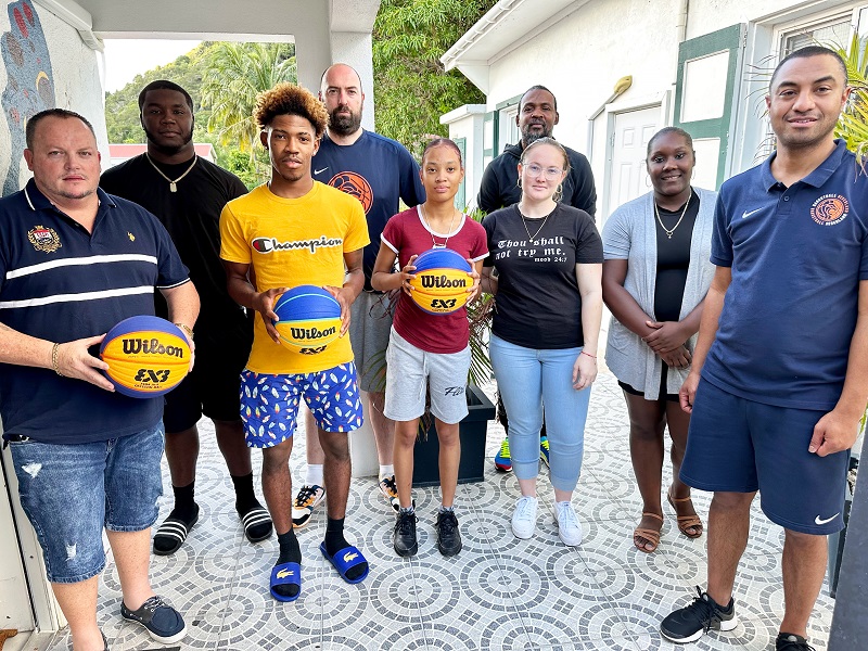 Dutch Basketball Federation Pays Second Visit To Saba....3