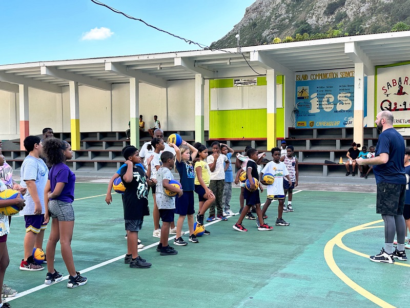 Dutch Basketball Federation Pays Second Visit To Saba..