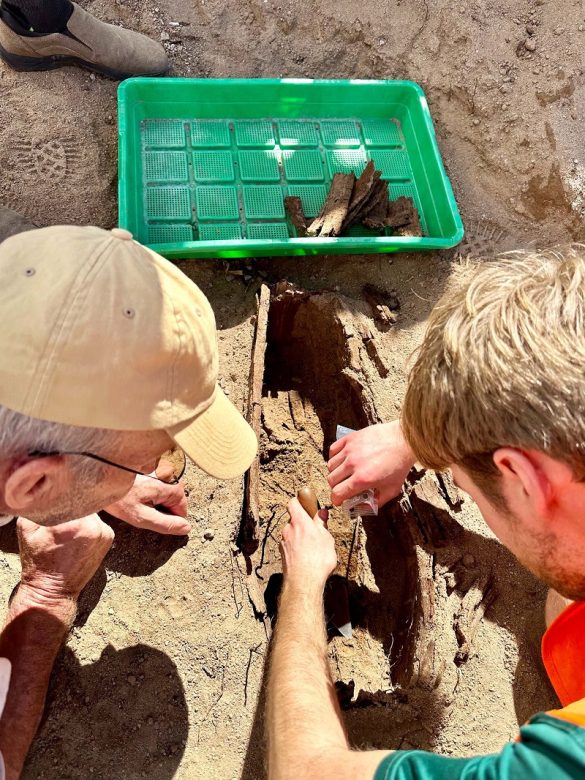 Excavating Early 20Th Century Newborn Grave..