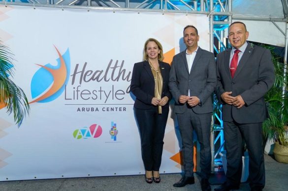 Minister Endy Croes A Presencia Apertura Di Healthy Lifestyle Center Aruba...3