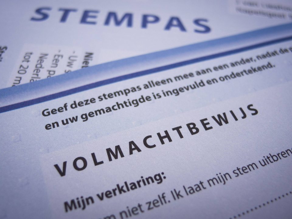 Volmachtbewijs