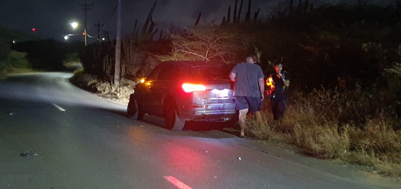 Accident Cu Dos Herido Y Hopi Dano Material Riba E Caminda Di Sero Pita Pa Tamarijn.8