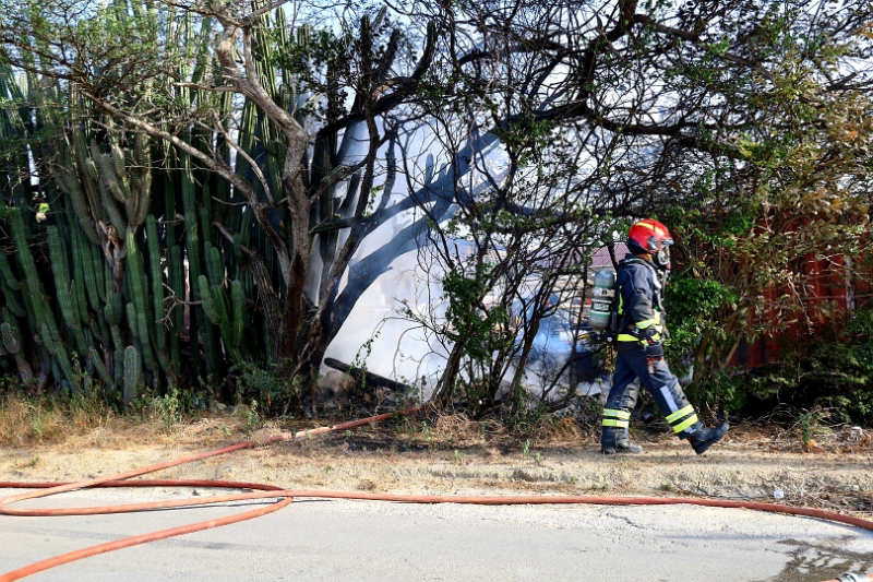 Brandweer Aruba Cu Man Yen Diamars Atardi Berghok A Kima Na Piedra Plat..8