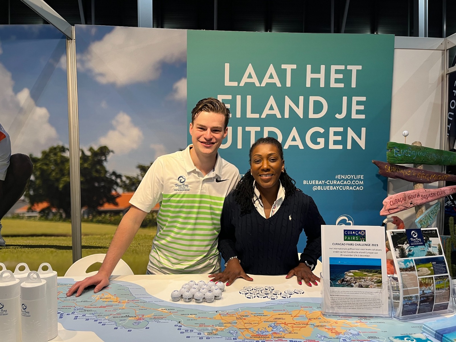 Curacao For The First Time At The Holland Golf Show