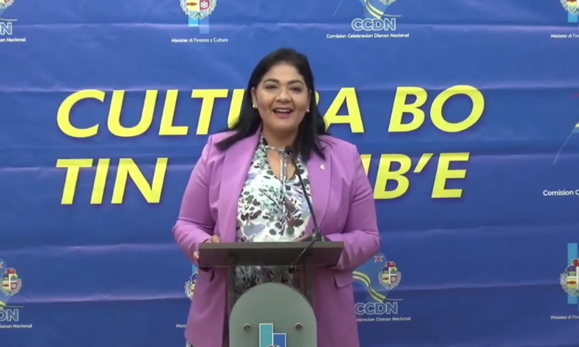 Minister Di Cultura Xiomara Maduro