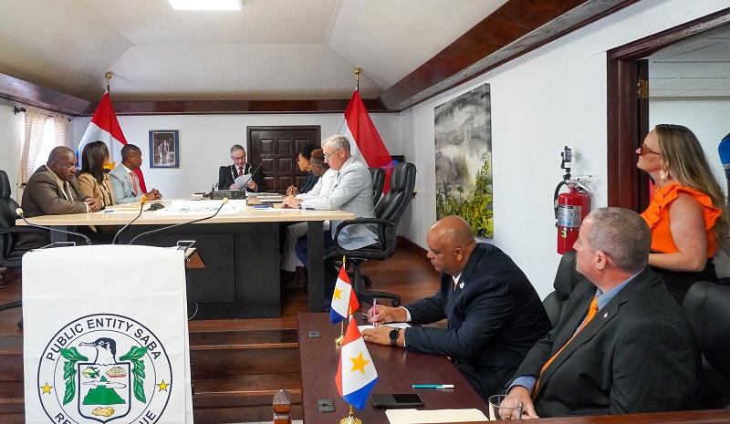 New Saba Island Council 2023 2027 In Session...