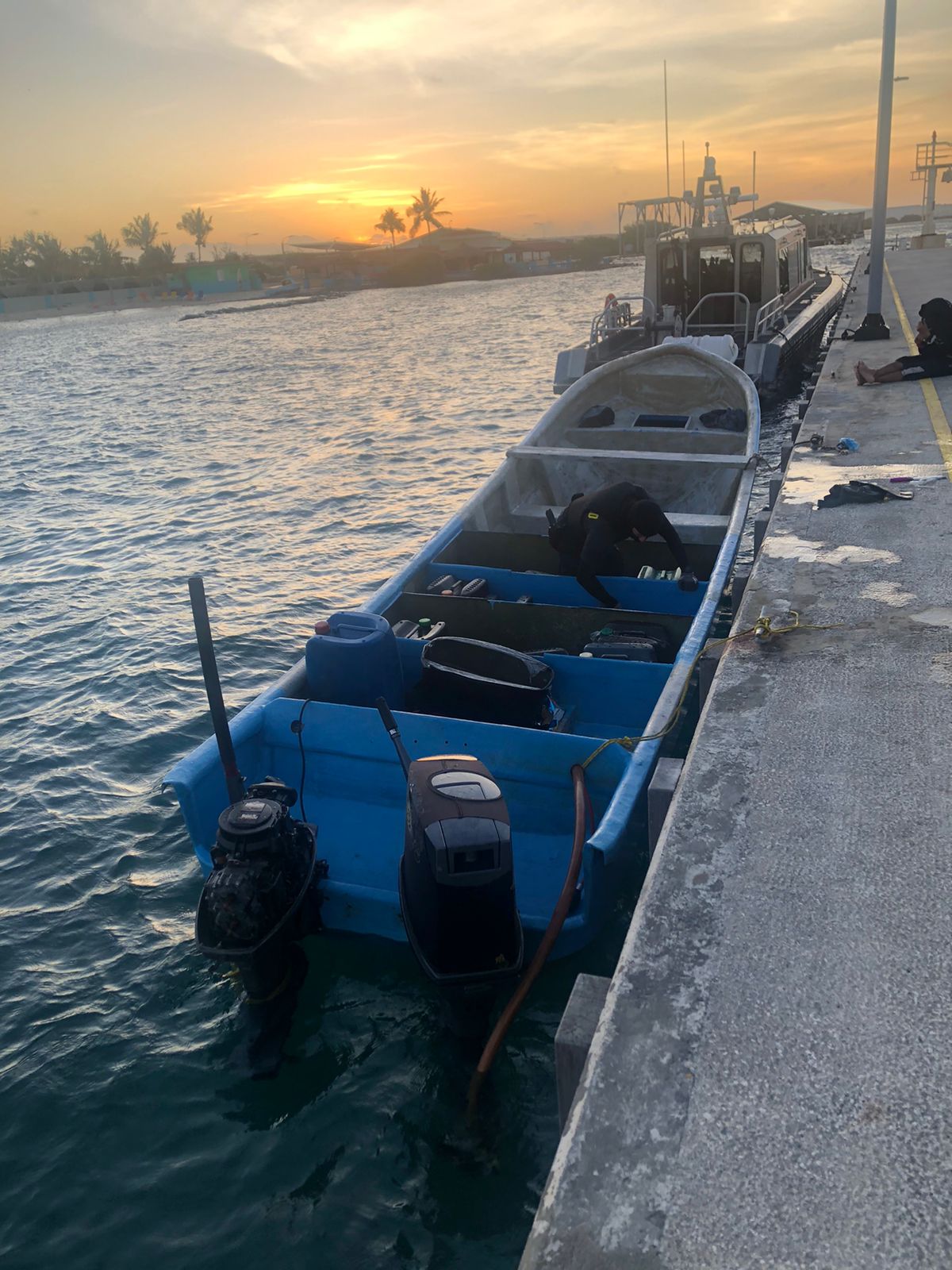 Kustwacht En Korps Politie Aruba Onderscheppen Wederom Boten Op Zee