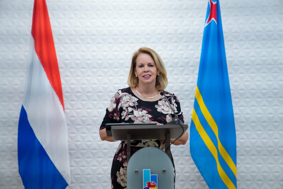 Prome Minister Evelyn Wever Croes