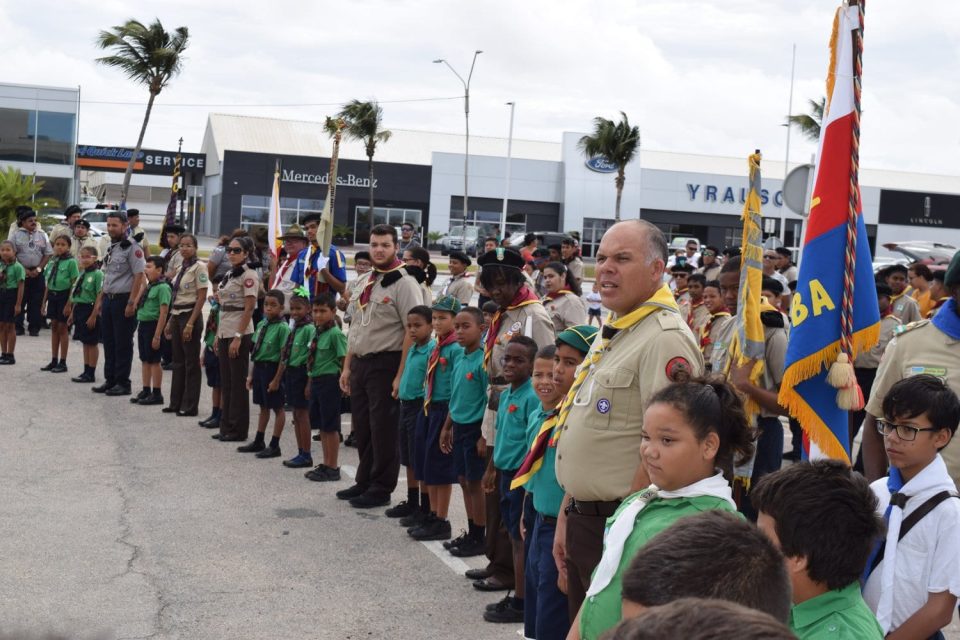 Scouting Aruba Ta Celebra Dia Di San Jorge