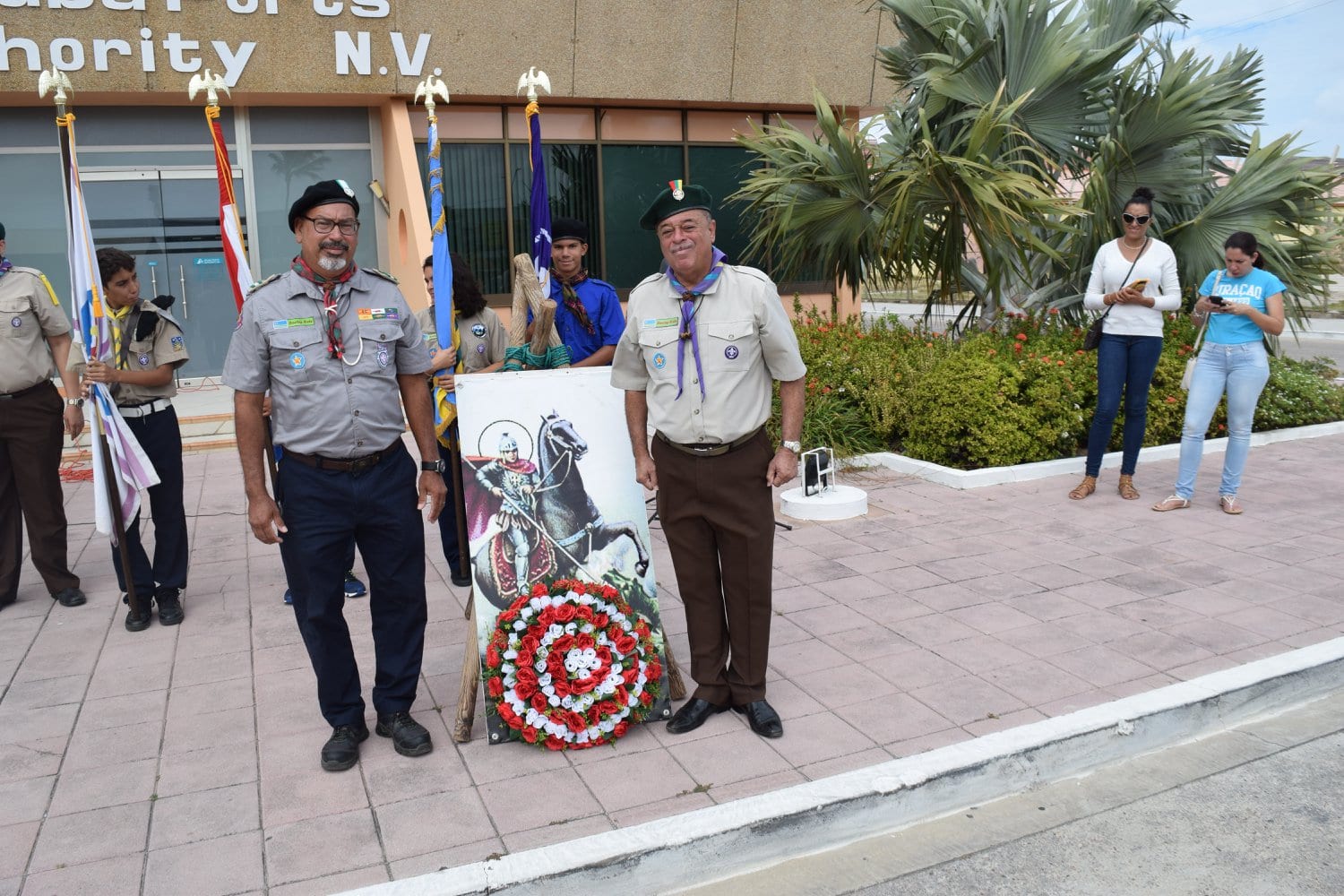 Scouting Aruba Ta Celebra Dia Di San Jorge.1