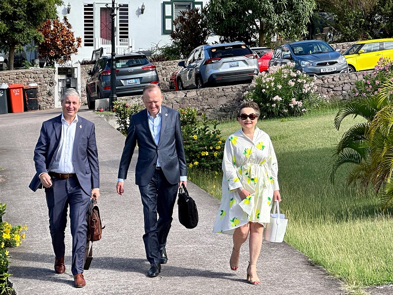 State Secretary Van Huffelen Arrives At Govt Administration Building