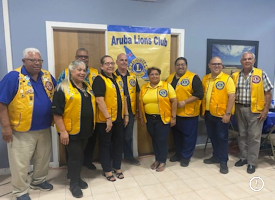 Aruba Lions Club Ta Recorda Diferente Proyecto Exitoso Y Ta Gradici Comunidad Di Aruba