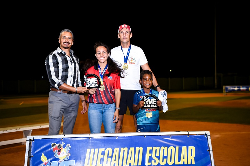 Minister Endy Croes Ta Felicita E Ganadonan Di Weganan Escolar 2023.4