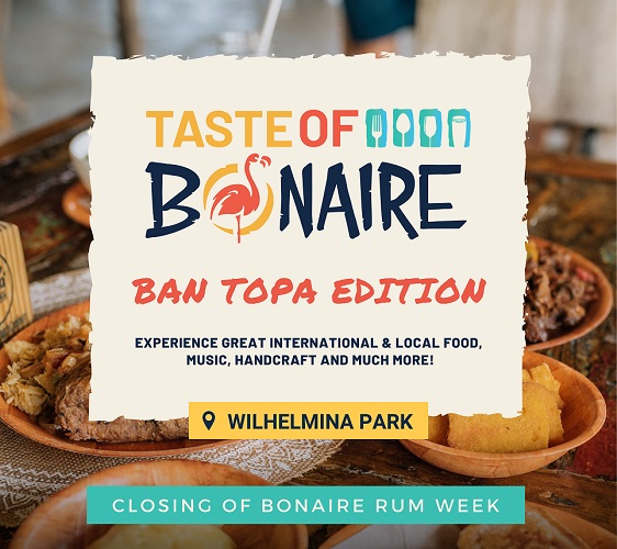 Tourism Corporation Bonaire Ta Bai Organisa E Di Tres Taste Of Bonaire