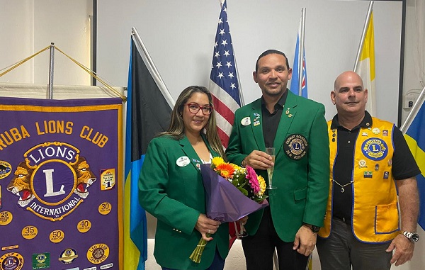 Aruba Lions Club Orguyoso Di Ivan Croes Nombra Como Distric Governeur 2023 1