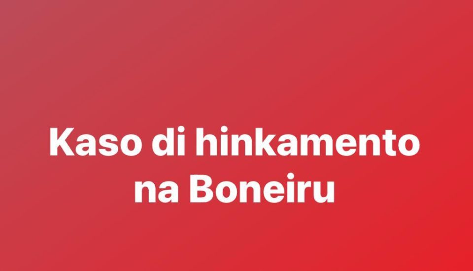 Caso Di Hinkamento Na Boneiro