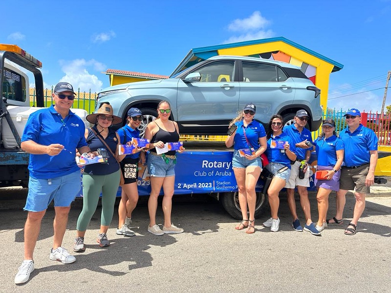Rotary Club Aruba A Entrega Mas Di 400.000 Florin Na Donacion