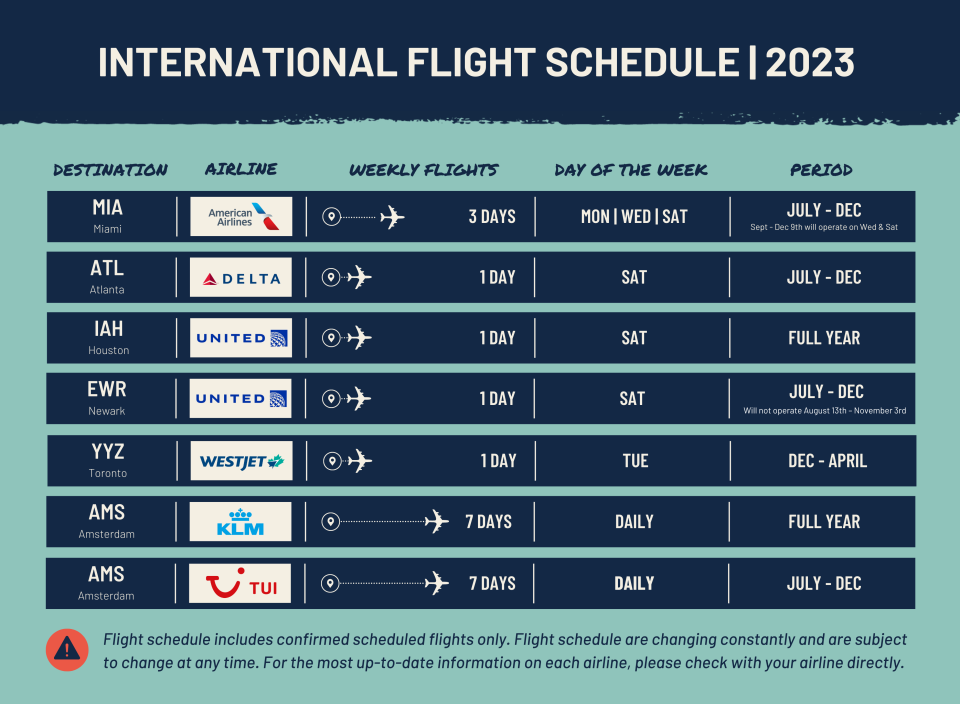 Schedule July Dec 2023