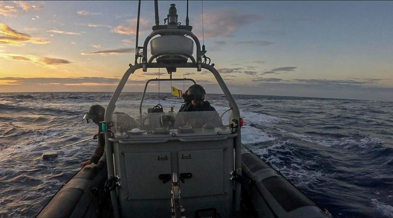 Zr.ms . Groningen I Wardakosta Ta Intersepta Kantidat Grandi Di Droga Den Laman Karibe.2