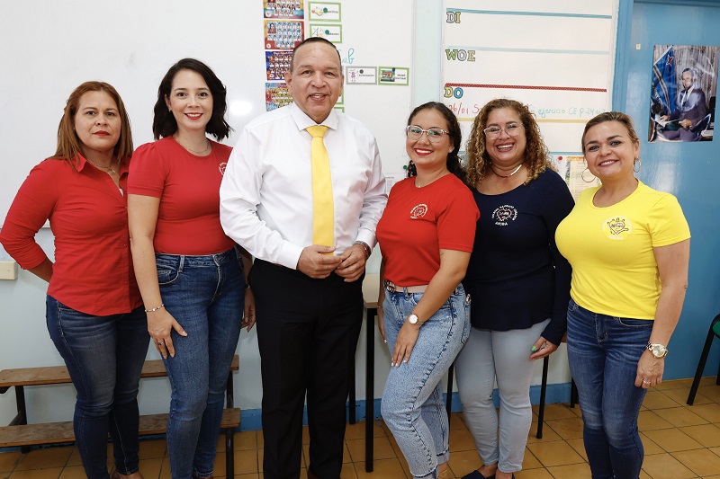 Deseando Tur Alumno Maestro Y Esnan Den Campo Di Ensenansa Un Ana Escolar Exitoso 1