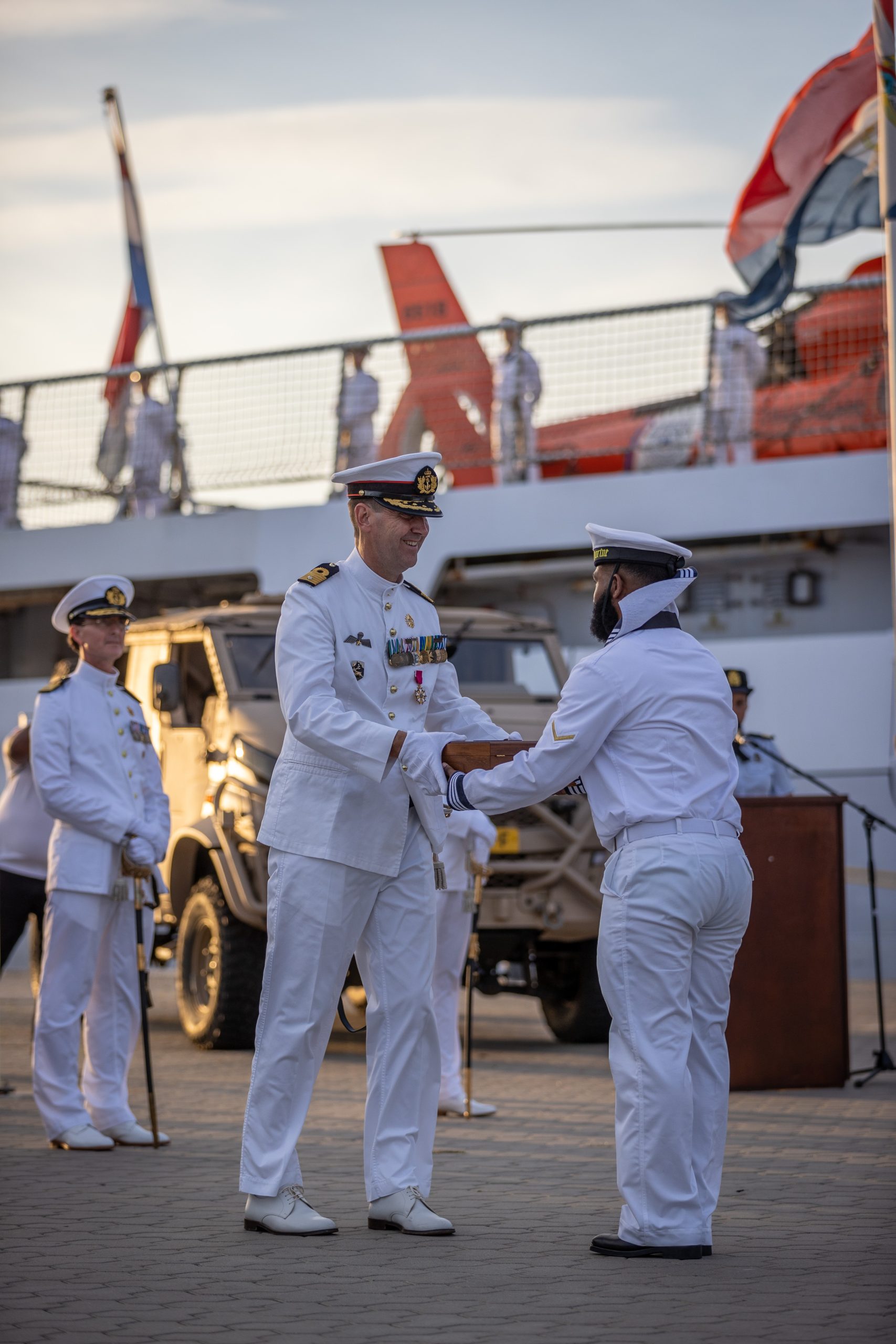 Hansen Comandante Entrante Di Forsanan Naval Den Region Caribe Hulandes 7 Scaled