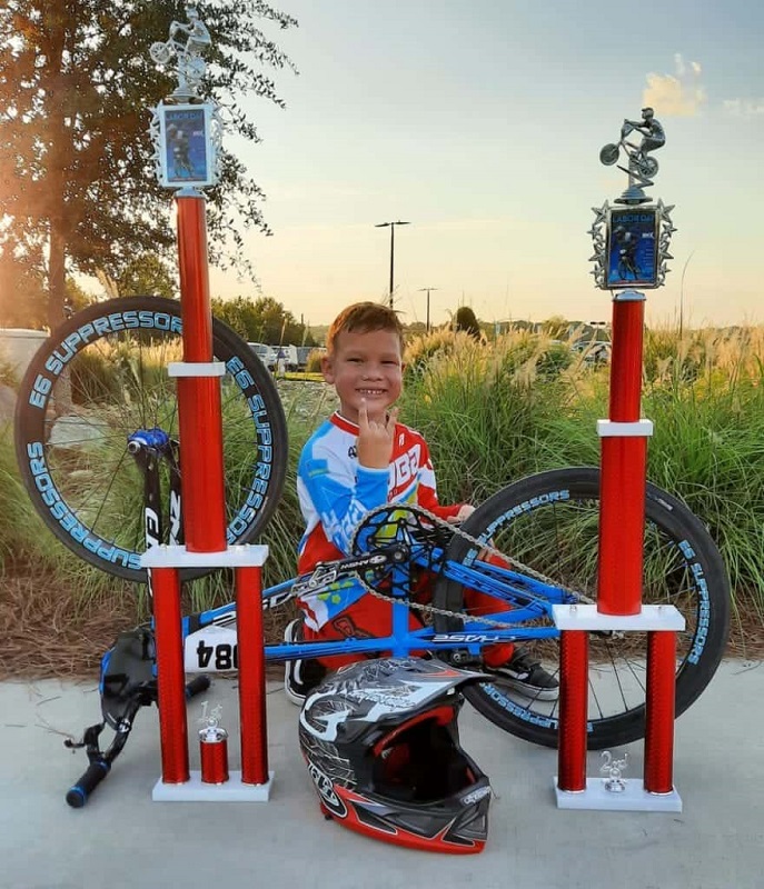 Kailen With Trophies