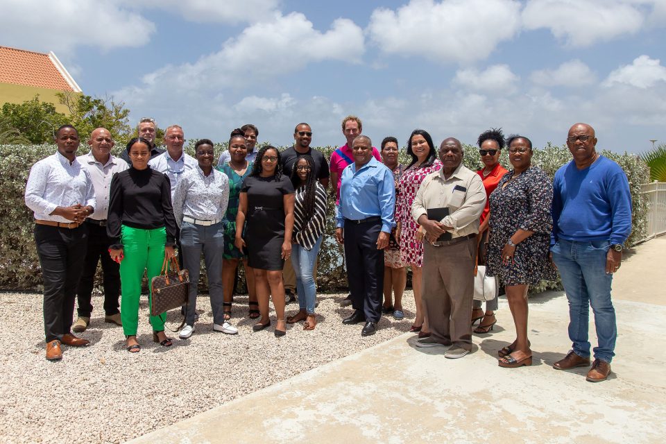 Eng Island Council Bonaire Receives Fellow Councillors Of Sint Eustatius And Saba 5