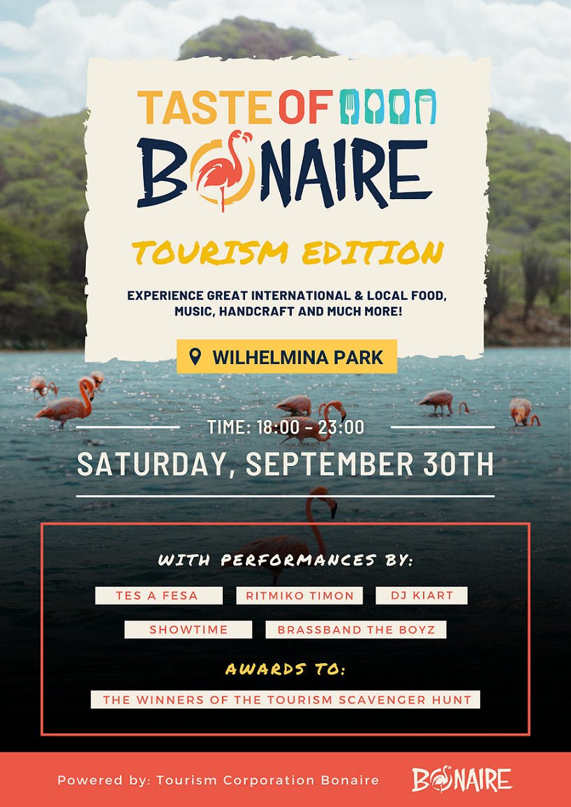 Eng Tourism Corporation Bonaire Is Organizing Its Last Taste Of Bonaire For The Year 2023