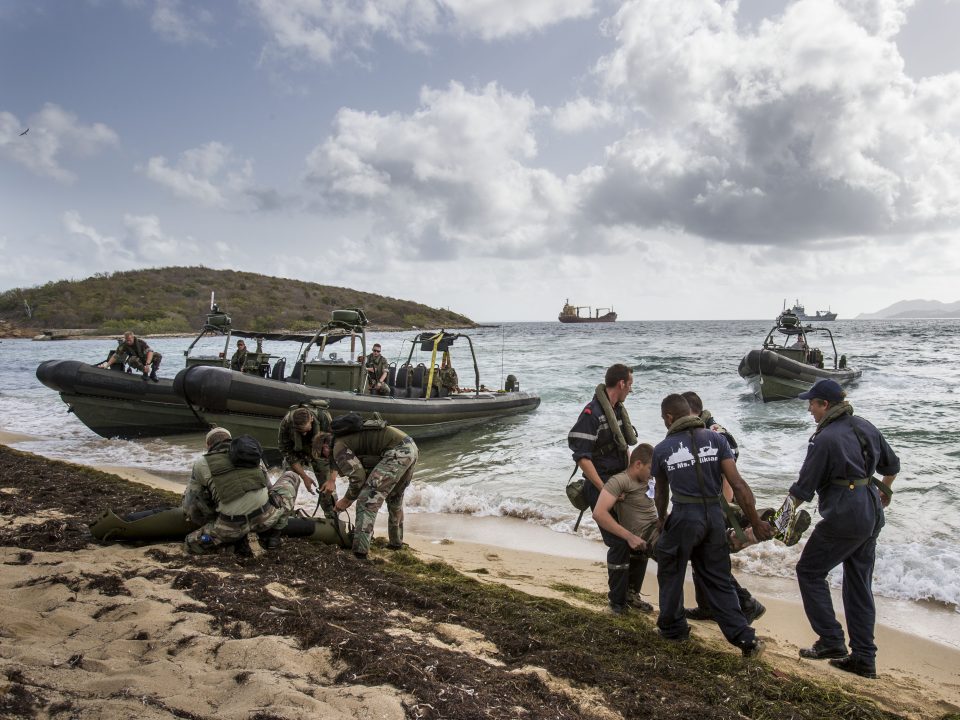 Pap Defensa Lo Haci Ehercicio Entre Sint Maarten Saba Y Sint Eustatius 2