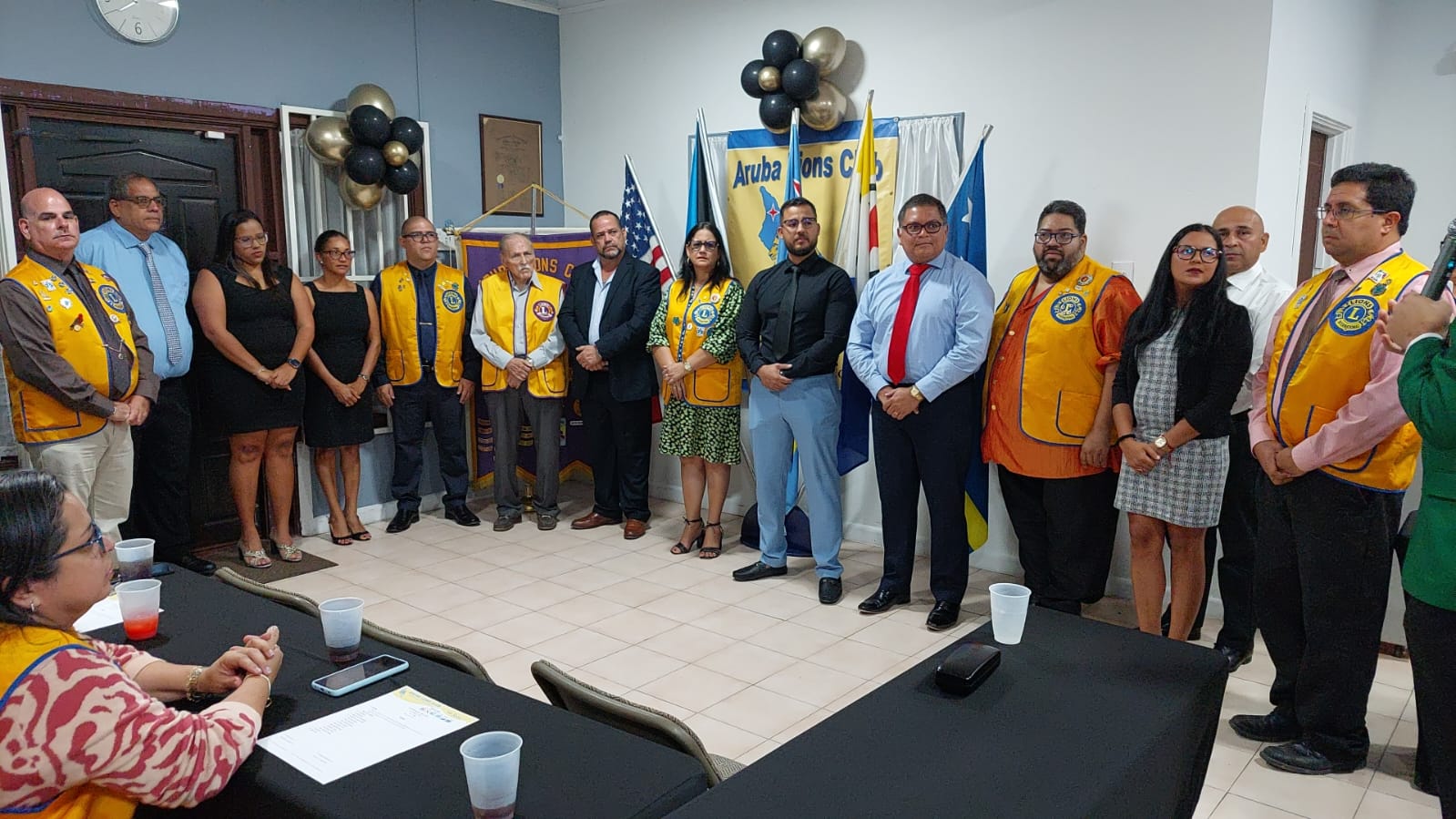 Aruba Lions Club A Instala Varios Miembro Nobo.5